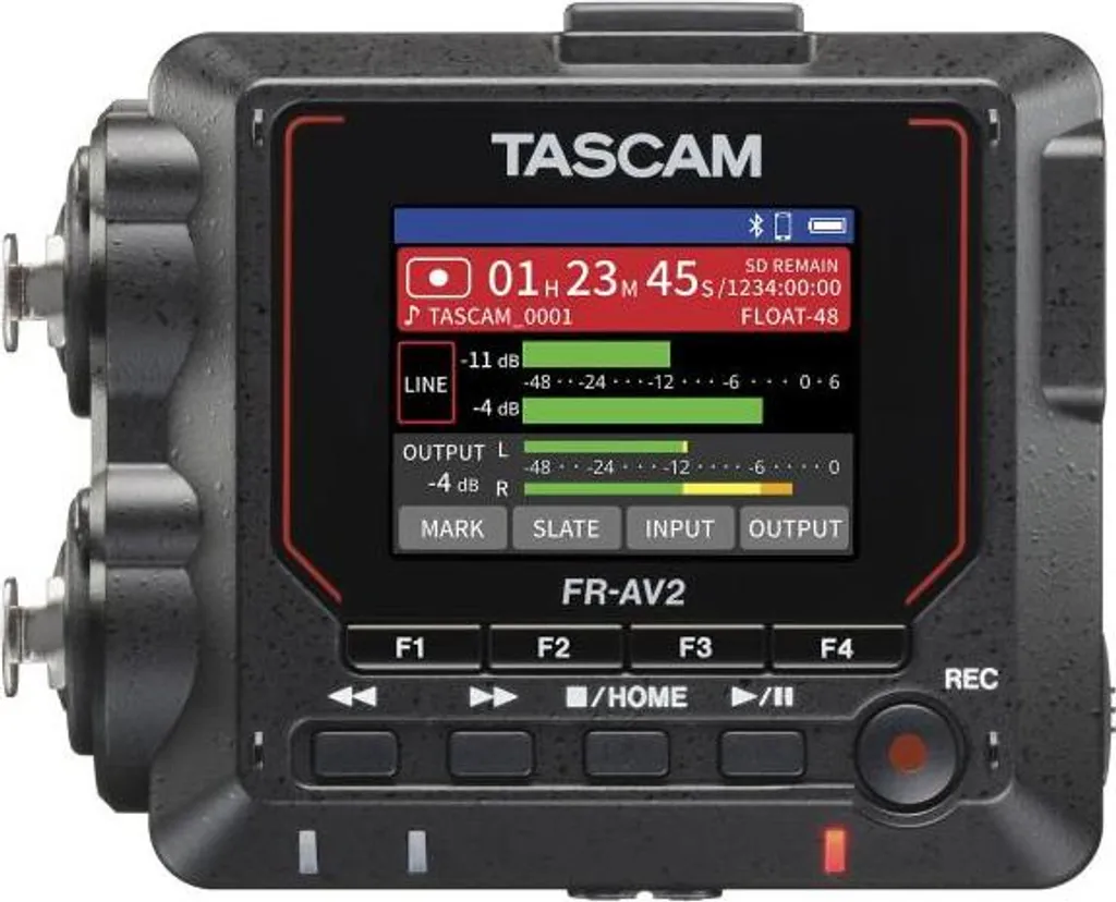 Tascam FR-AV2 Enregistreur 32-bit Float et Casque Audio Haute Résolution