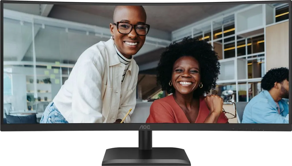 Écran de Bureau AOC 34" Panoramique pour Multitâche et Télétravail USB-C - 5