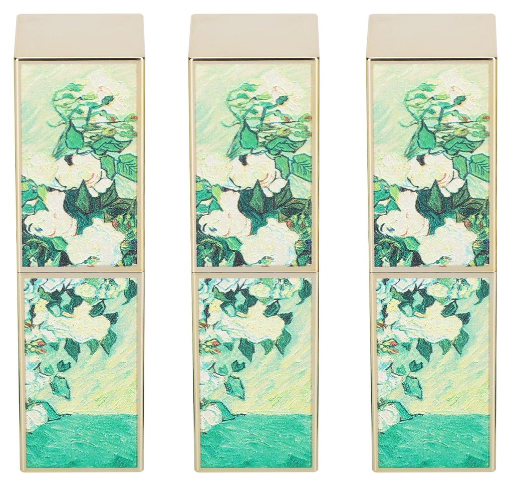 3er-Set DIY Magnetverschluss Leere Lippenstifthülsen Nachfüllbare Lippenbalsam Behälter Kosmetikwerkzeug