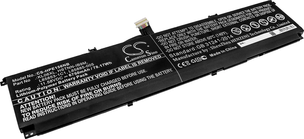 Batterie pour HP Envy 15-EP0001NK 15-EP0001 - Idéal pour le Télétravail