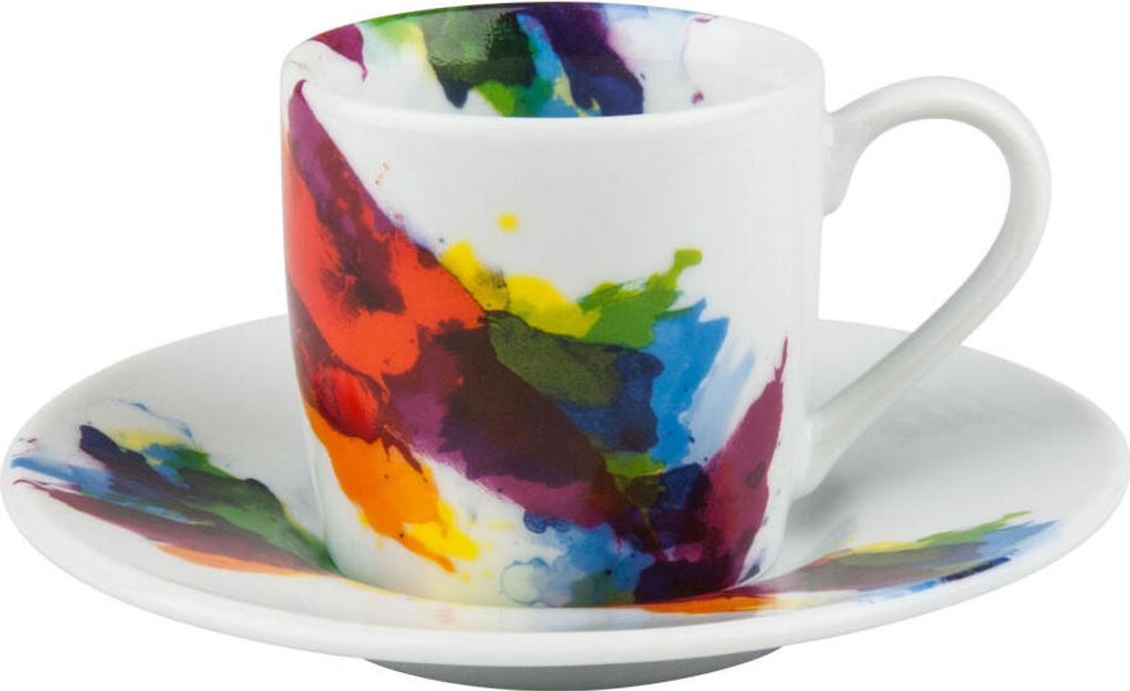 KÖNITZ Espressoset - On Colour - FLOW aus Porzellan / Produktbild 