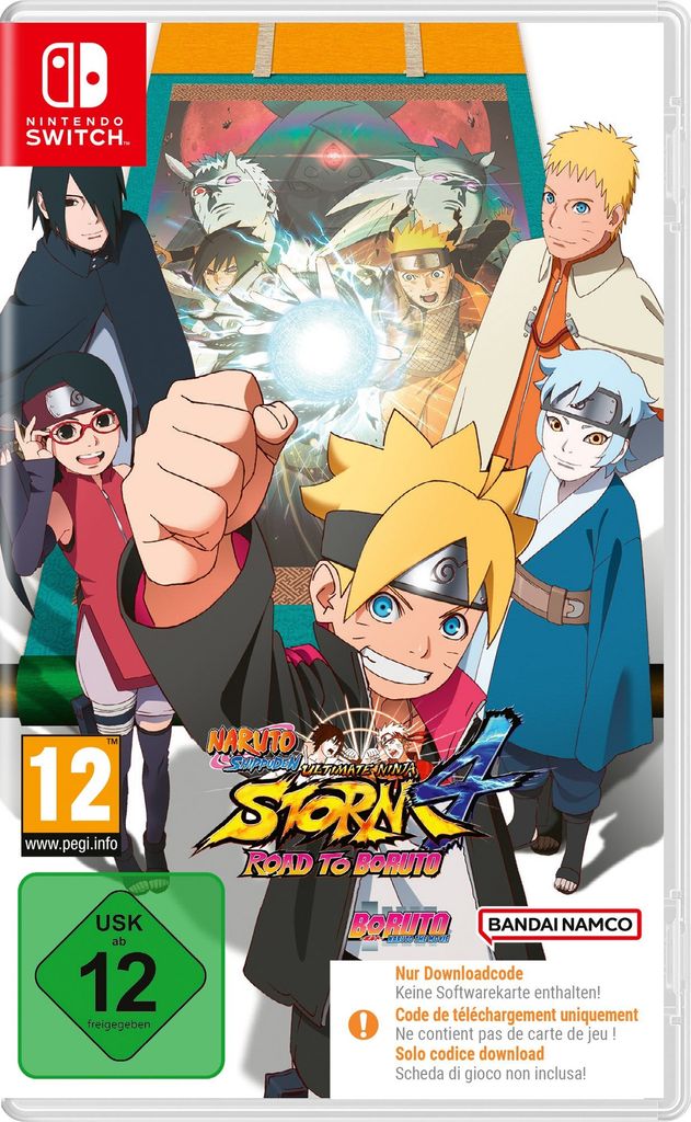 Naruto Shippuden Ultimate Ninja Storm 4 Nintendo Produktbild 