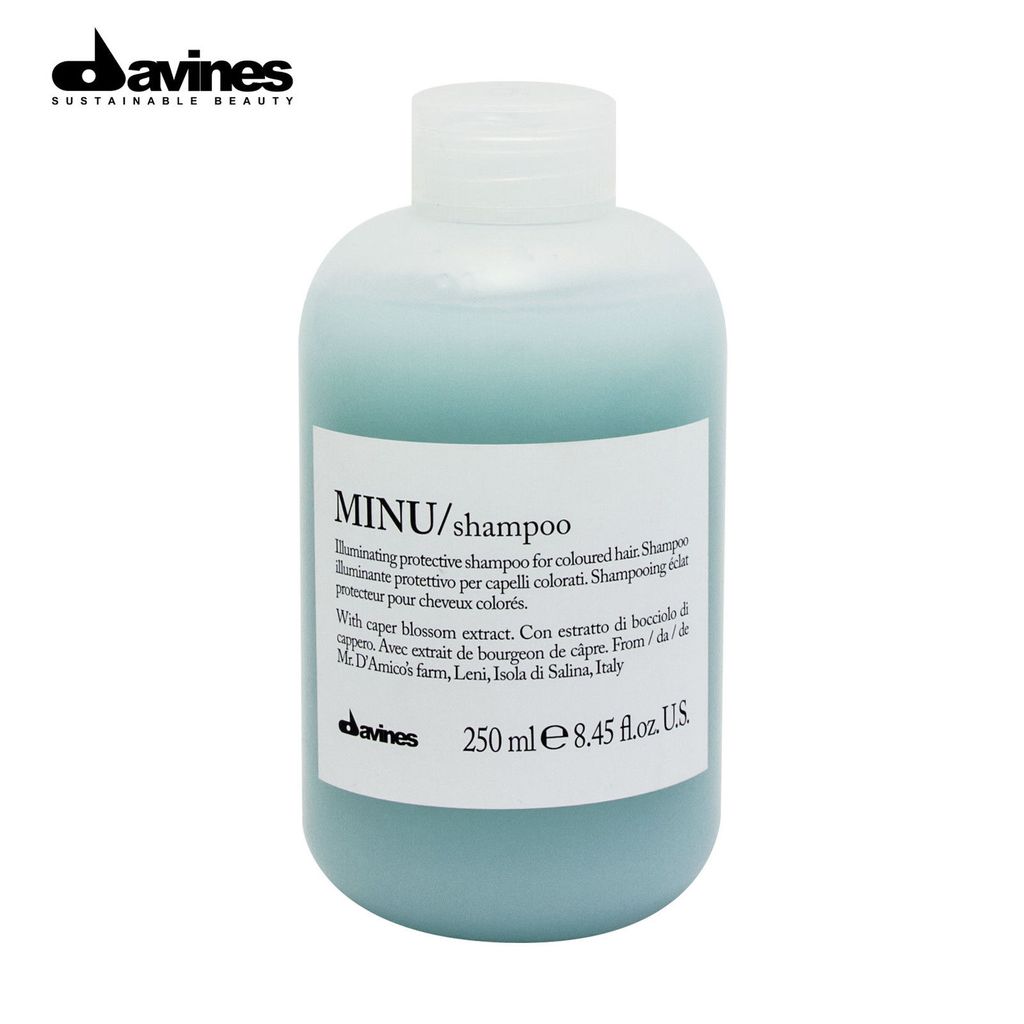 Davines ESSENTIAL HAIRCARE MINU Shampoo, 250 ml, Shampoo, Nicht-professionell, Frauen, Gefärbtes Haar, Alle Farben