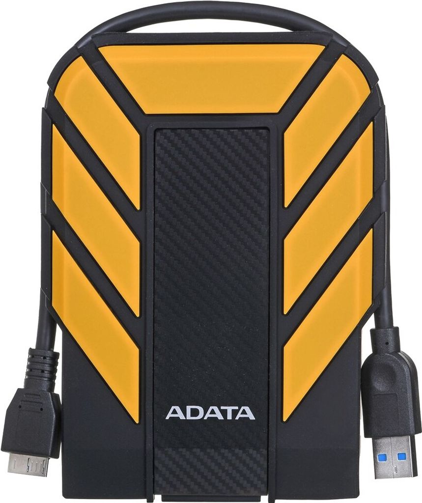 ADATA HD710P - Festplatte - 2TB - extern (tragbar) - 2.5" (6,4 cm) - USB 3,1 - Gelb (AHD710P-2TU31-CYL)