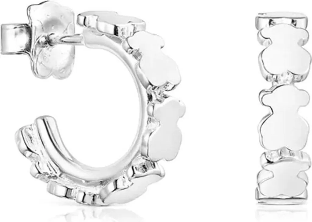 Orecchini Minimal TOUS Straight Argento 925 | Gioielli Donna