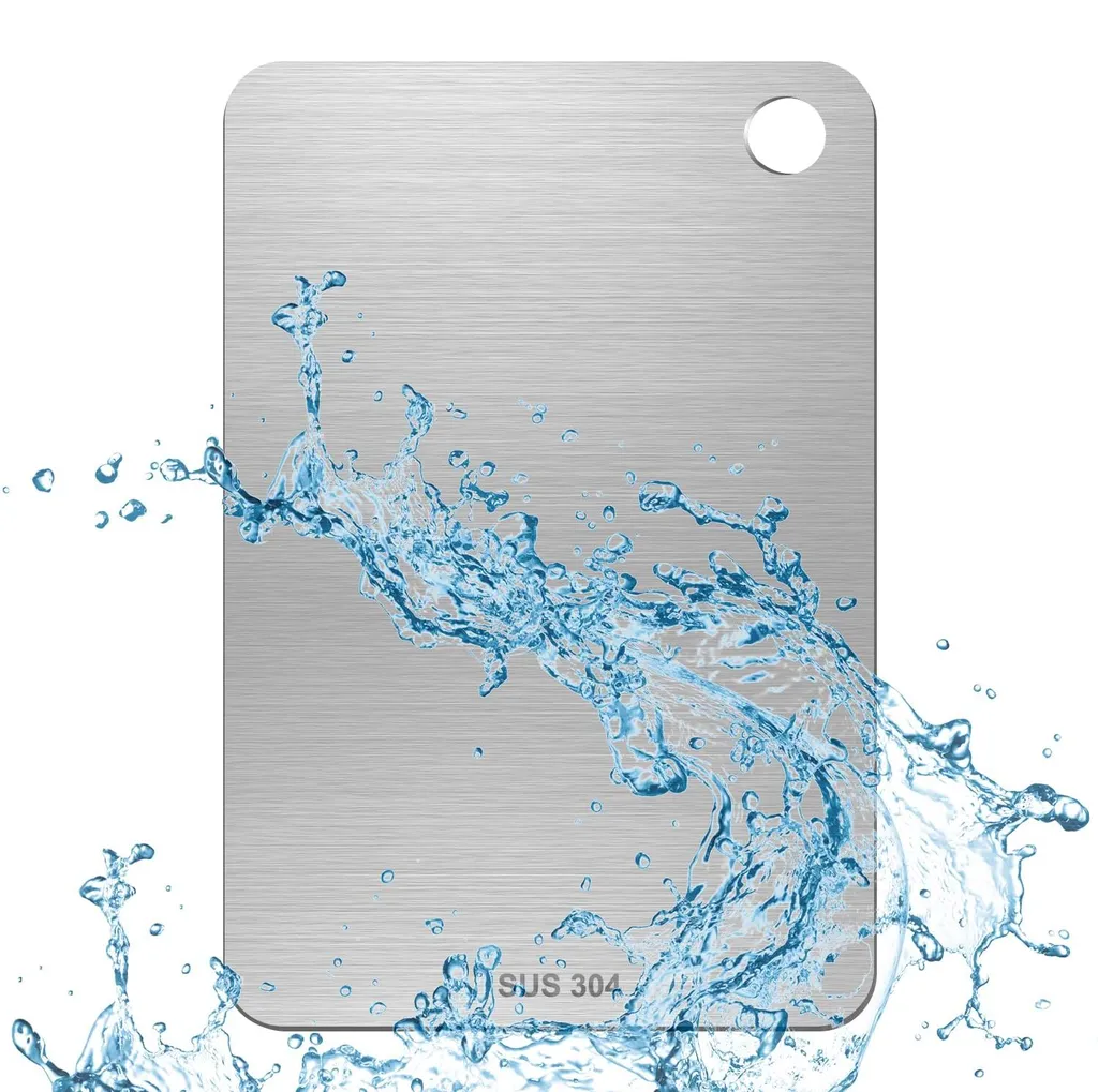 Planche à découper Inox et Titane antibactérienne contre les odeurs