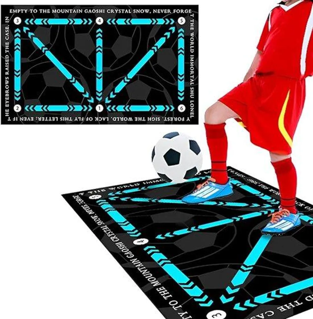 Tapis de dribble foot pliable : la solution pour s'entraîner sans bruit