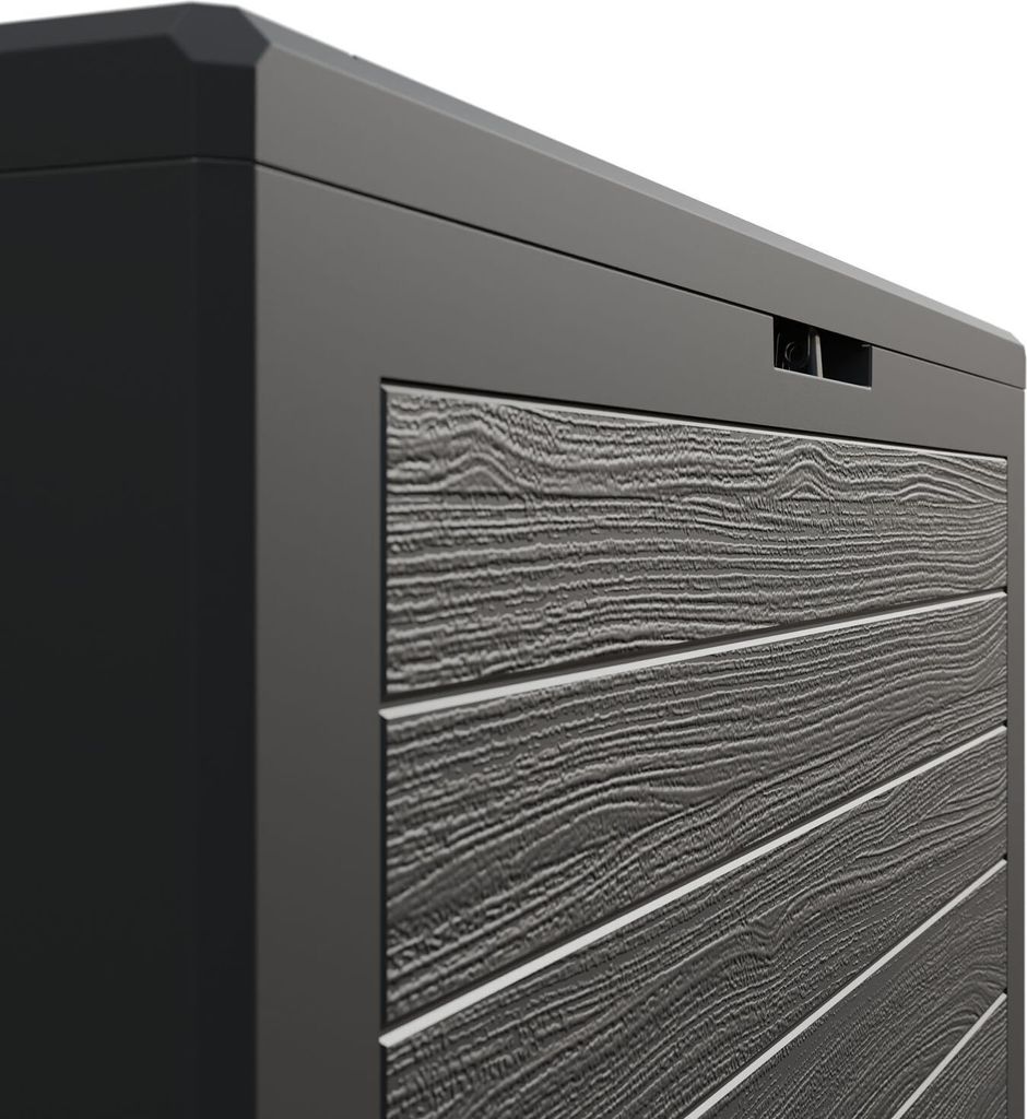 CASARIA® Gartenbox 190L UV-beständig Griffmulden Produktbild 6