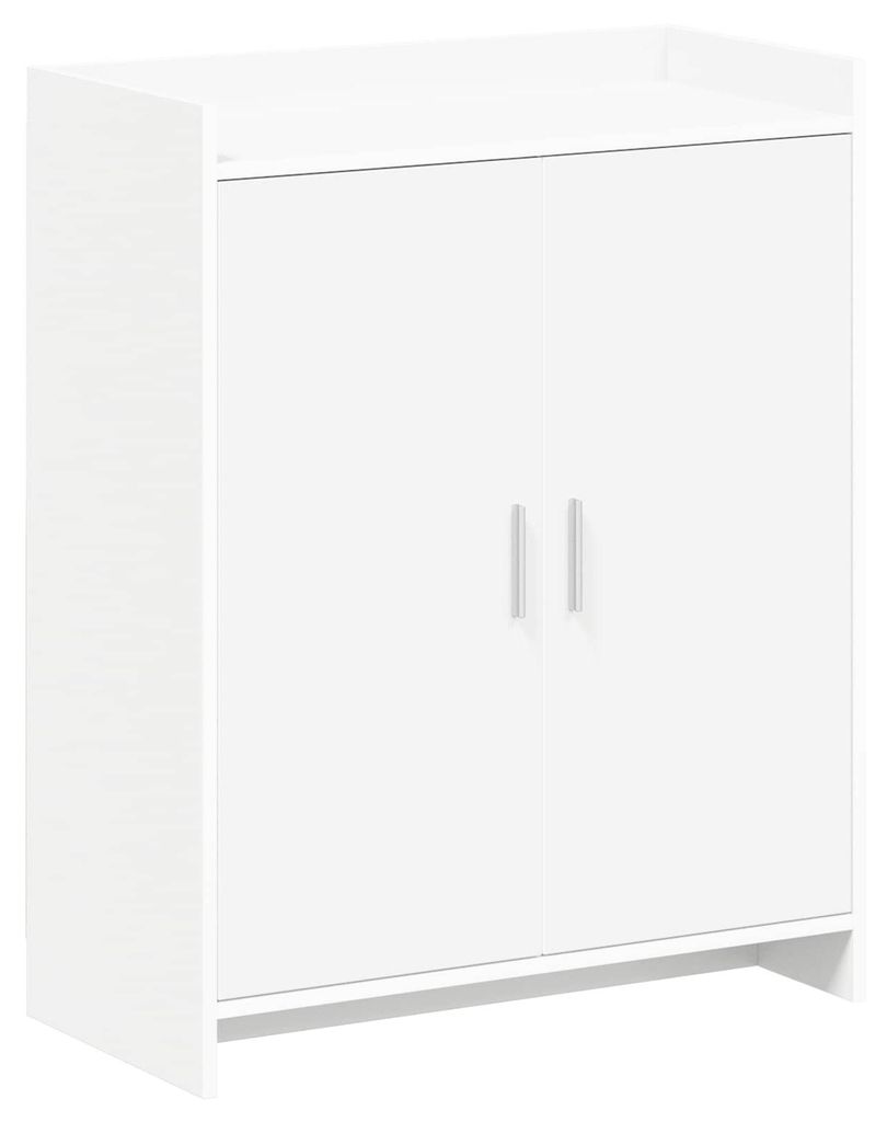 vidaXL Schuhschrank mit Speicher Weiß 73,5 x 36 x 92 cm Holzwerkstoff