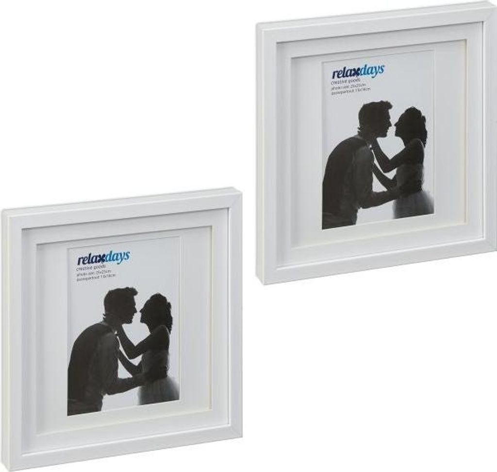 Bilderrahmen 25x25 cm 2er Set