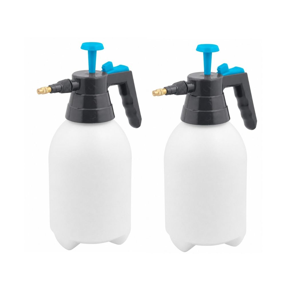 2x Drucksprüher 2 Liter Handsprüher mit Messingdüse Produktbild 