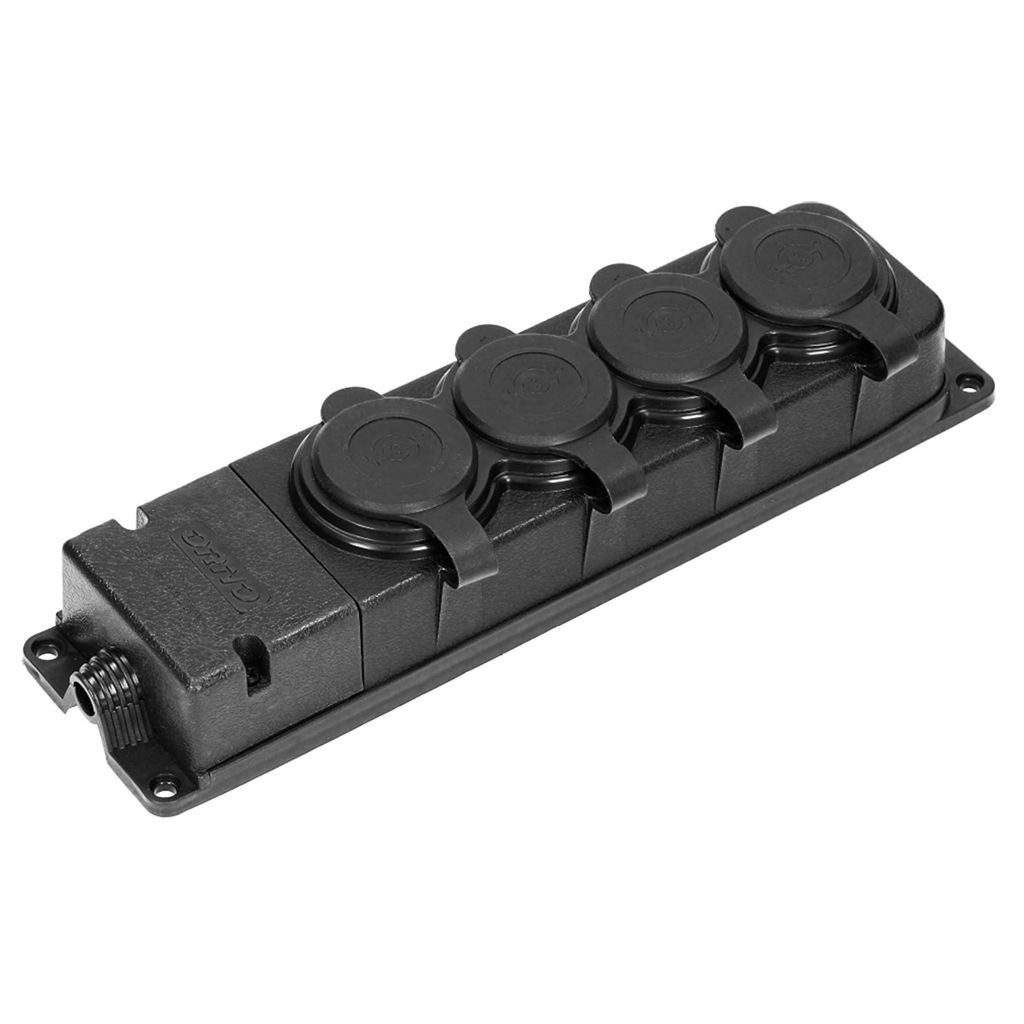 Gummisteckdose 4x2P+Z, 16A, 230V OR-AE-13167(GS) Schuko Produktbild 