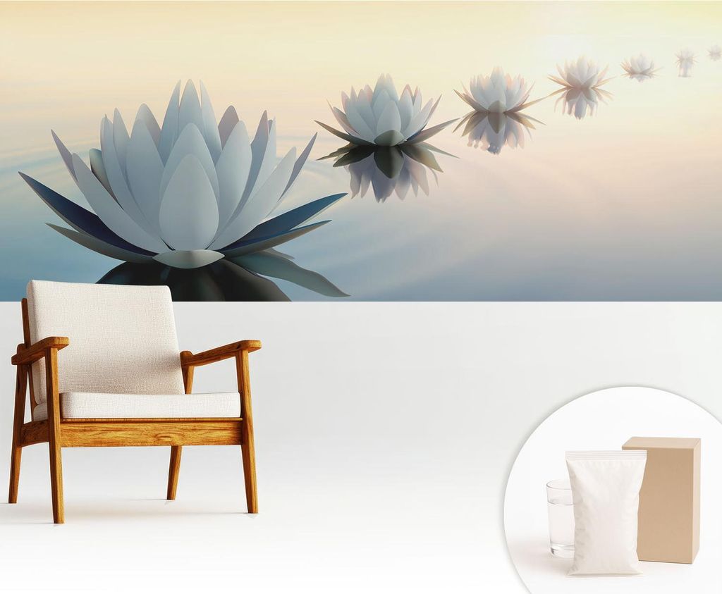 Fototapete - 250x104 cm - Tapete - Wandtapete - Wandbilder - Dekofolie - Tapete Folie - Wand - Dekoration - Wohnzimmer - Ein friedlicher Ausblick