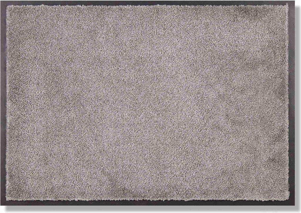 SCHÖNER WOHNEN-Kollektion Fußmatte Innen MIAMI Hellgrau 50 x 70 cm