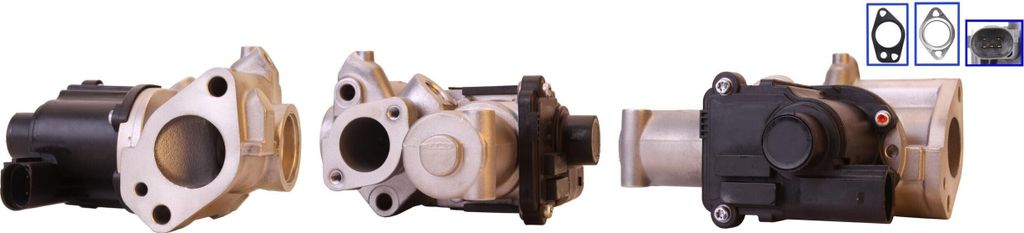 DRI 717730125 AGR-Ventil mit Dichtungen für VW Touareg (7LA, 7L6, 7L7) Abgasrückführungsventil