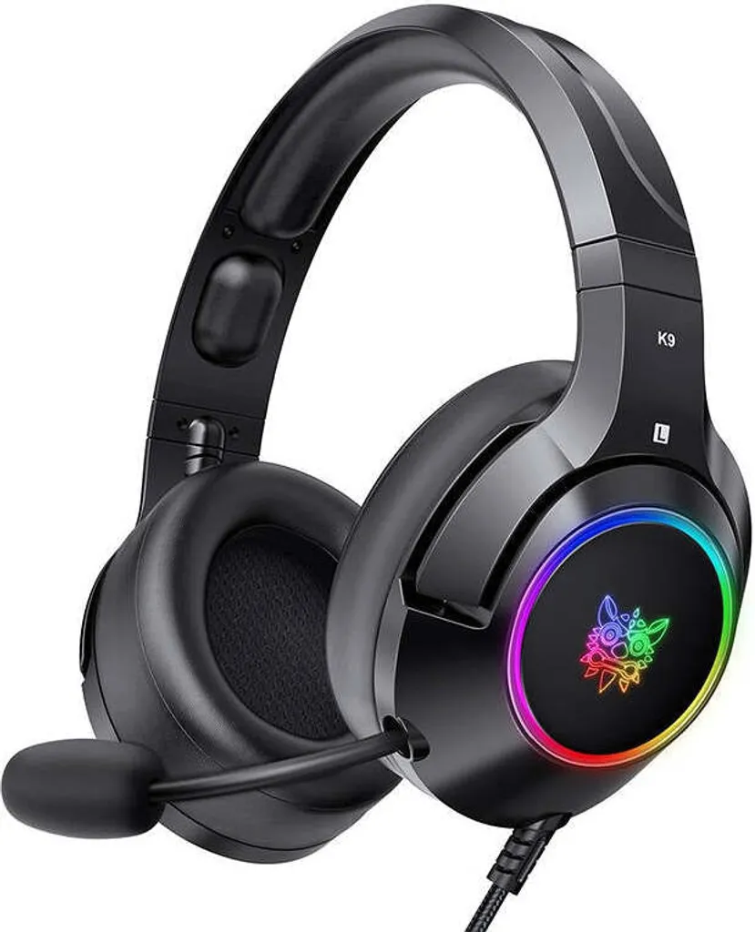 Casque ONIKUMA K9B Son Stéréo Hi-Fi et Micro Réduction de Bruit Active - 5