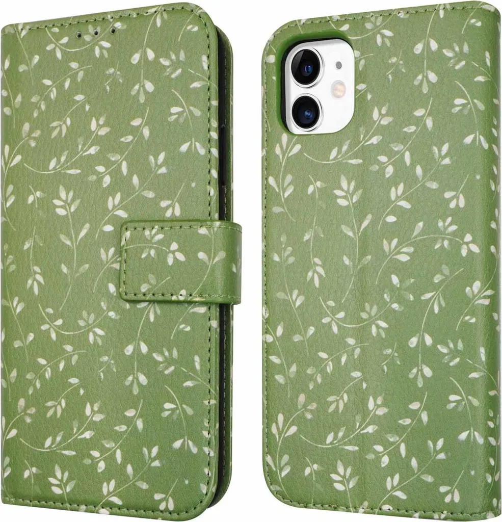 Offerta Custodia iPhone 11 iMoshion Design Fiori - Wallet Anti-Shock