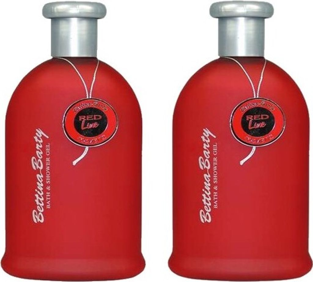 Bettina Barty Red Line Bath Shower Gel 2 x 500 ml