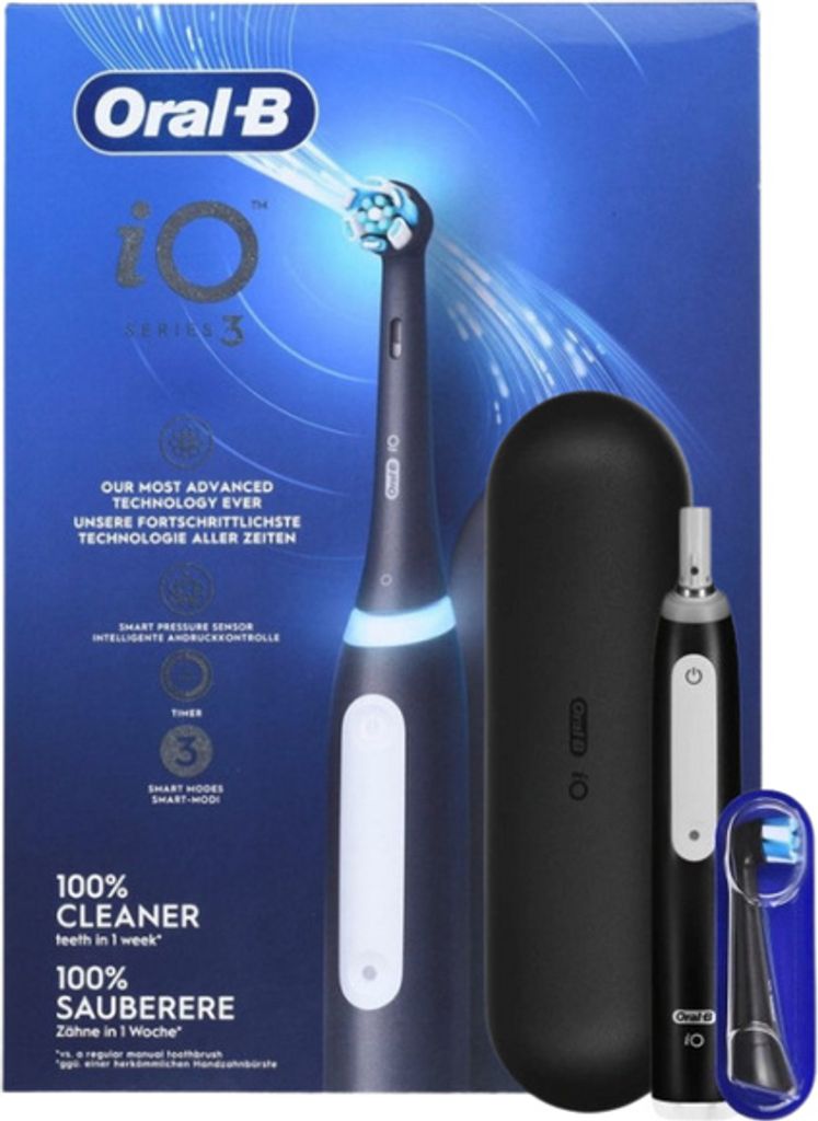 Oral-B iO Series 3 Matt Black mit Reiseetuie, Elektrische Produktbild 35