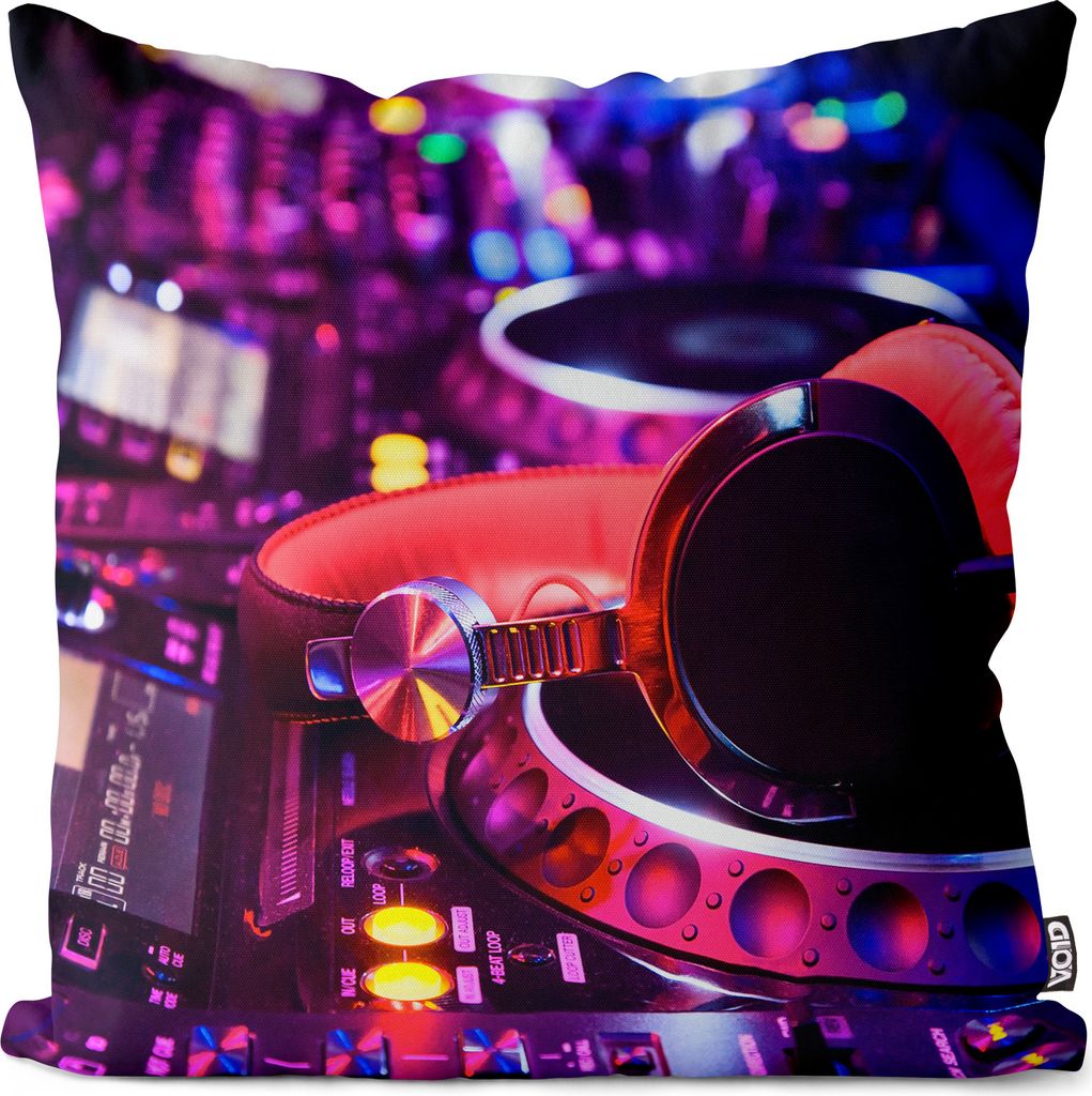 VOID Dj Mixpult Mischpult Kopfhörer Kissenbezug Kissenhülle Polyester wasserfest Outdoor Indoor