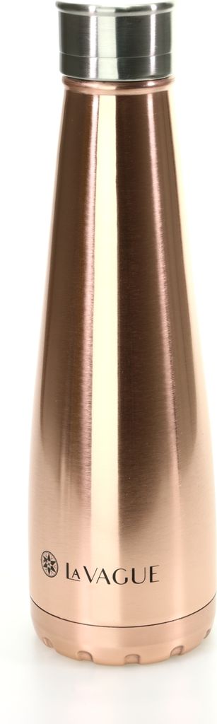 LA VAGUE GRAVITY - Edelstahl-Isolierflasche KUPFER Größe: 415ml