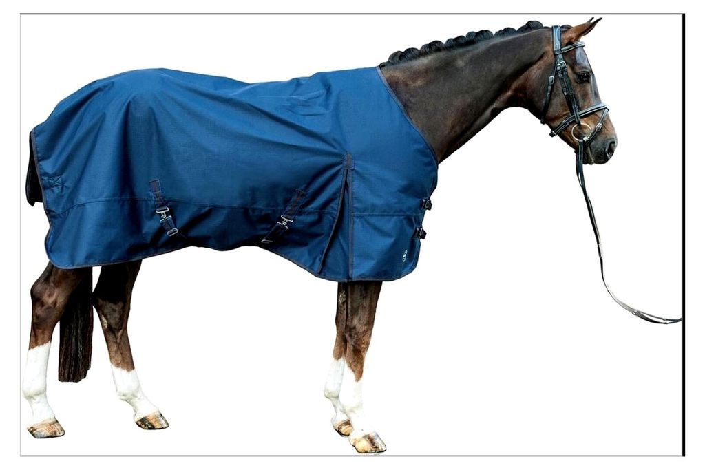 Weidedecke Eco Light Polarfleece, Übergangsdecke für Pferde, 135