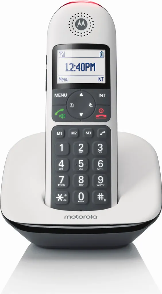 Motorola CD5001 Téléphone Fixe pour Seniors et Famille avec Mains Libres