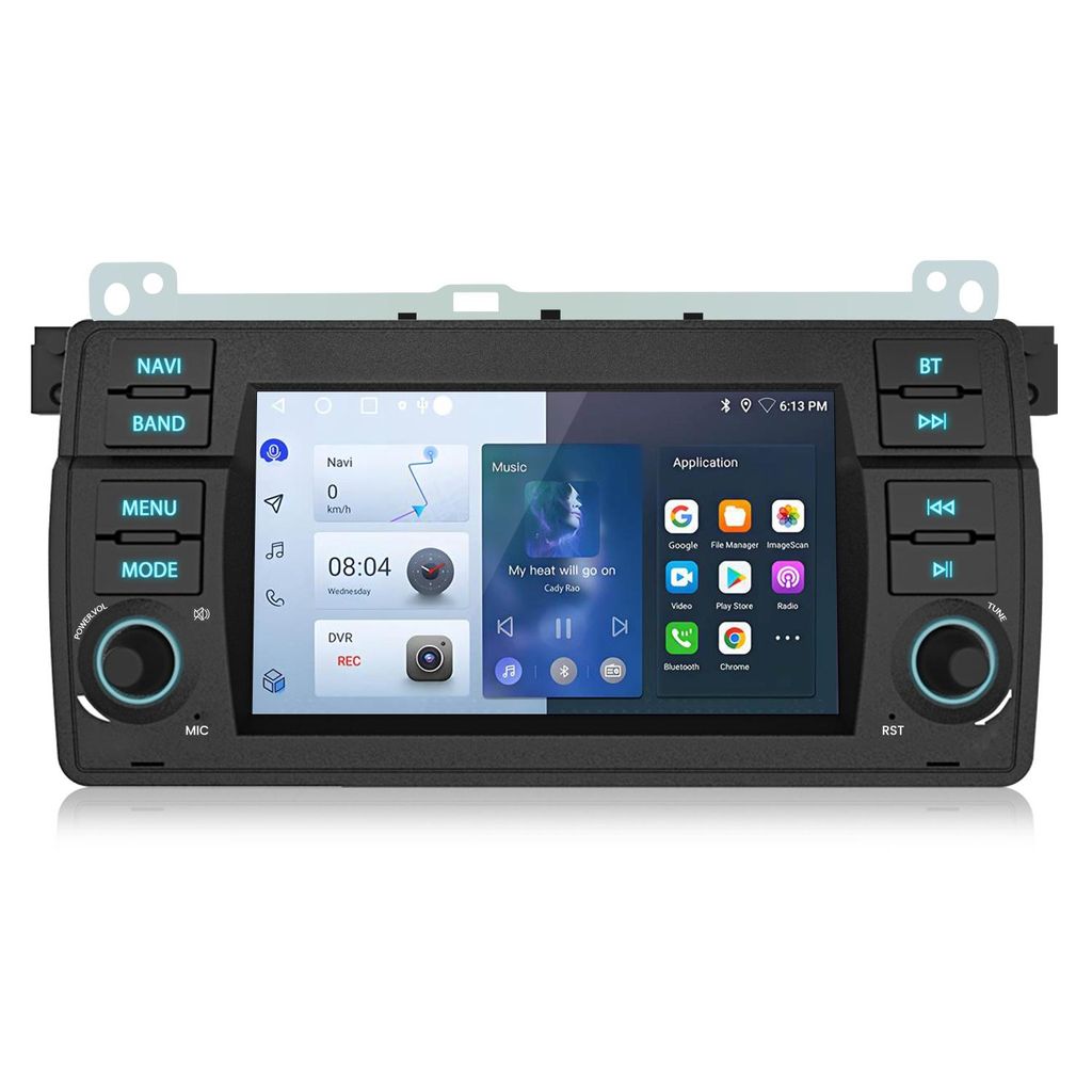 Android 14 CarPlay 2+64 Go Compatible avec la BMW Série 3 Image du produit 