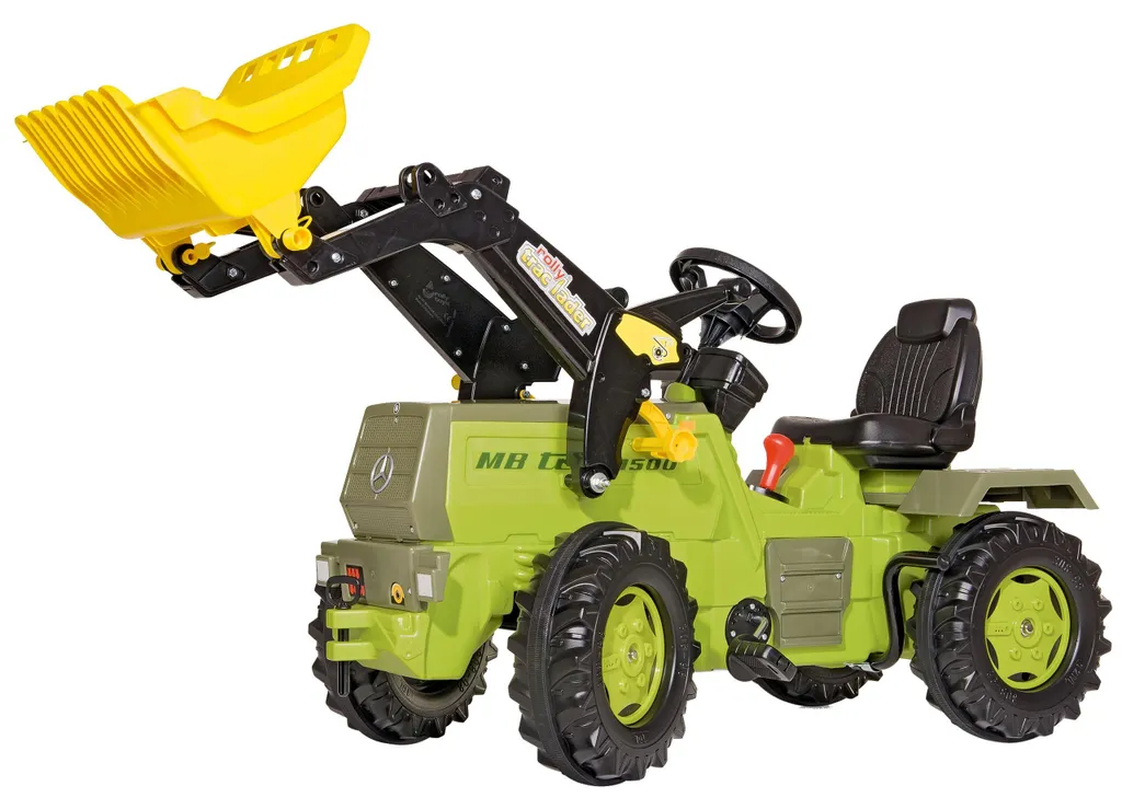 Rolly Toys rollyTrac MB 1500 avec chargeur frontal - Tracteur à pédales