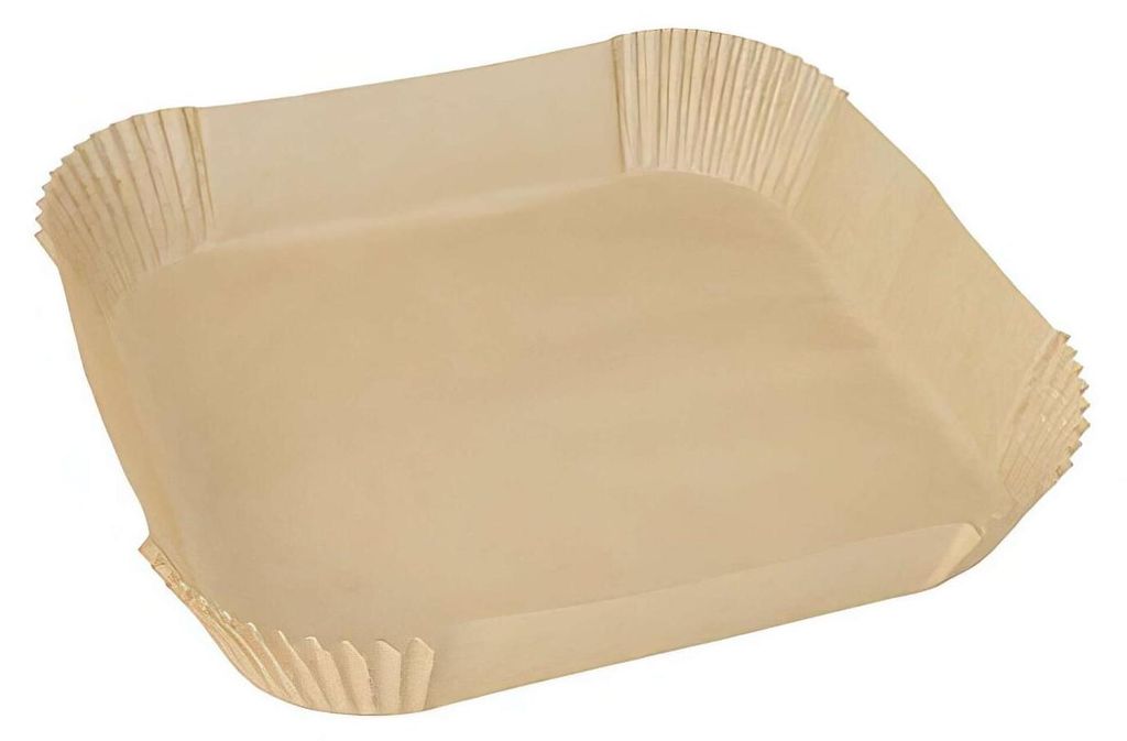 100x Backpapierzuschnitte für Heißluftfritteusen Mikrowelle Produktbild 
