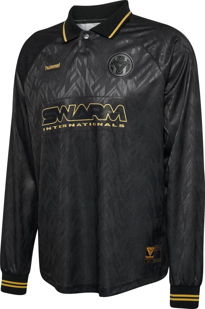 Maillot de Football Manches Longues Hummel Hmlloose Bay Noir en Taille M