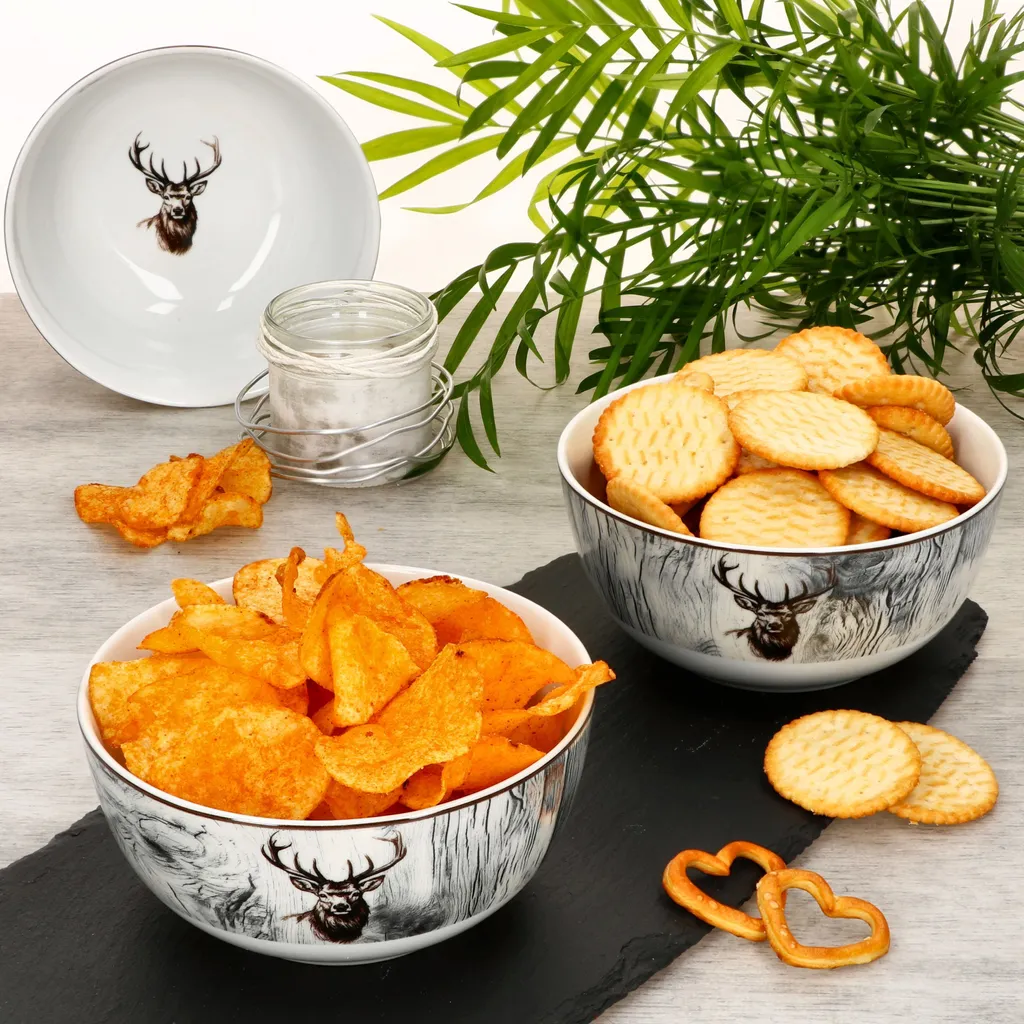Piatti for tapas, ciotole da dessert, set di ciotole for cereali in ceramica, ciotole for colazione da 350 ml, ciotole for zuppa in ceramica, ciotola for riso adatta al microonde-rosa-set di 4