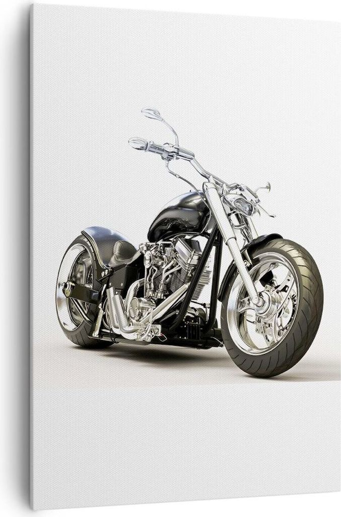 Bild auf Leinwand - Leinwandbild - Einteilig - Motorrad Produktbild 