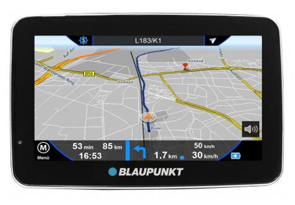 Blaupunkt Travel Pilot 70 LMU, All Europe, 2D, 3D, 177.8 mm (7 "), 800 x 480 Pixel, Senkrecht, 644 MHz