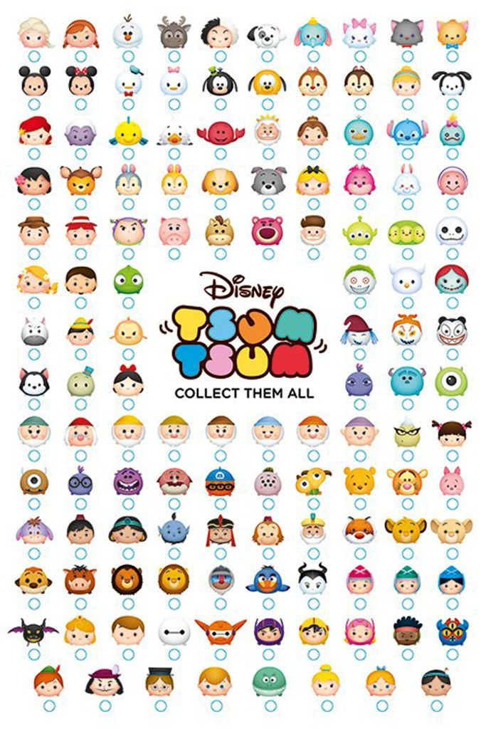 Disney - Tsum Tsum - Collezionali tutti Stampa poster - Immagine del prodotto 