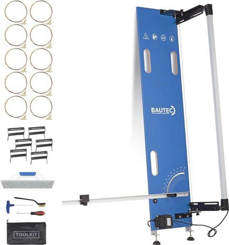 Elektrische Snijder 200 Watt mit 1300 mm Schnittlänge - Ideal für Isolierung und Modellbau