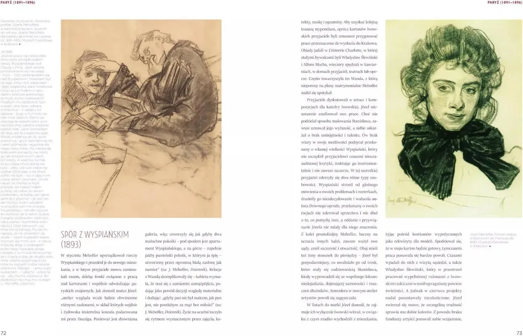 Tableau Jozef Mehoffer - Toile Décorative Art Nouveau pour Salon Chic