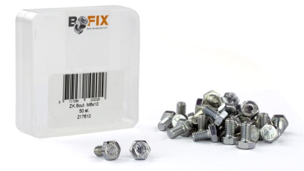 Bofix Hexagon Bolt M6x10 (50st)