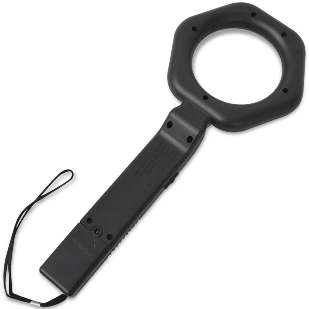 vidaXL Metal Detector manuale nero Immagine del prodotto 