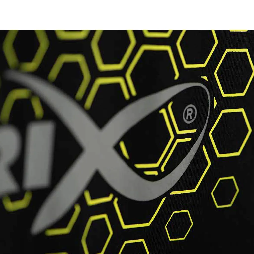 T-Shirt Pêche Matrix Hex Print Noir S : Fini la Transpiration Excessive
