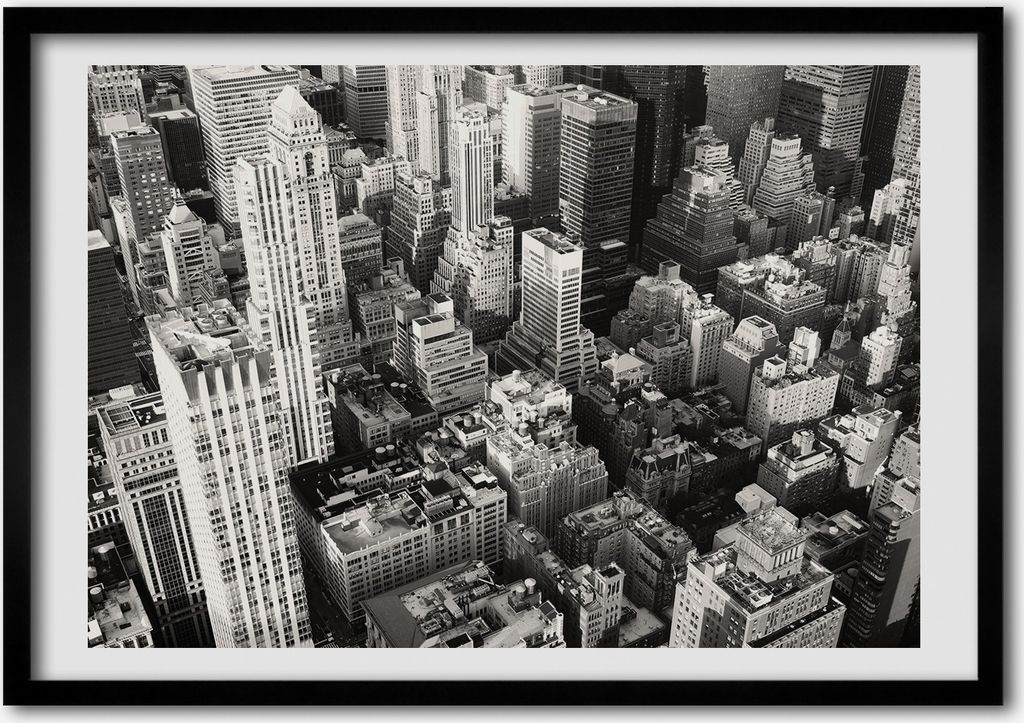 Bild - Bilder - Bilderrahmen - 70 cm x 50 cm - MDF-Rahmen, Produktbild 