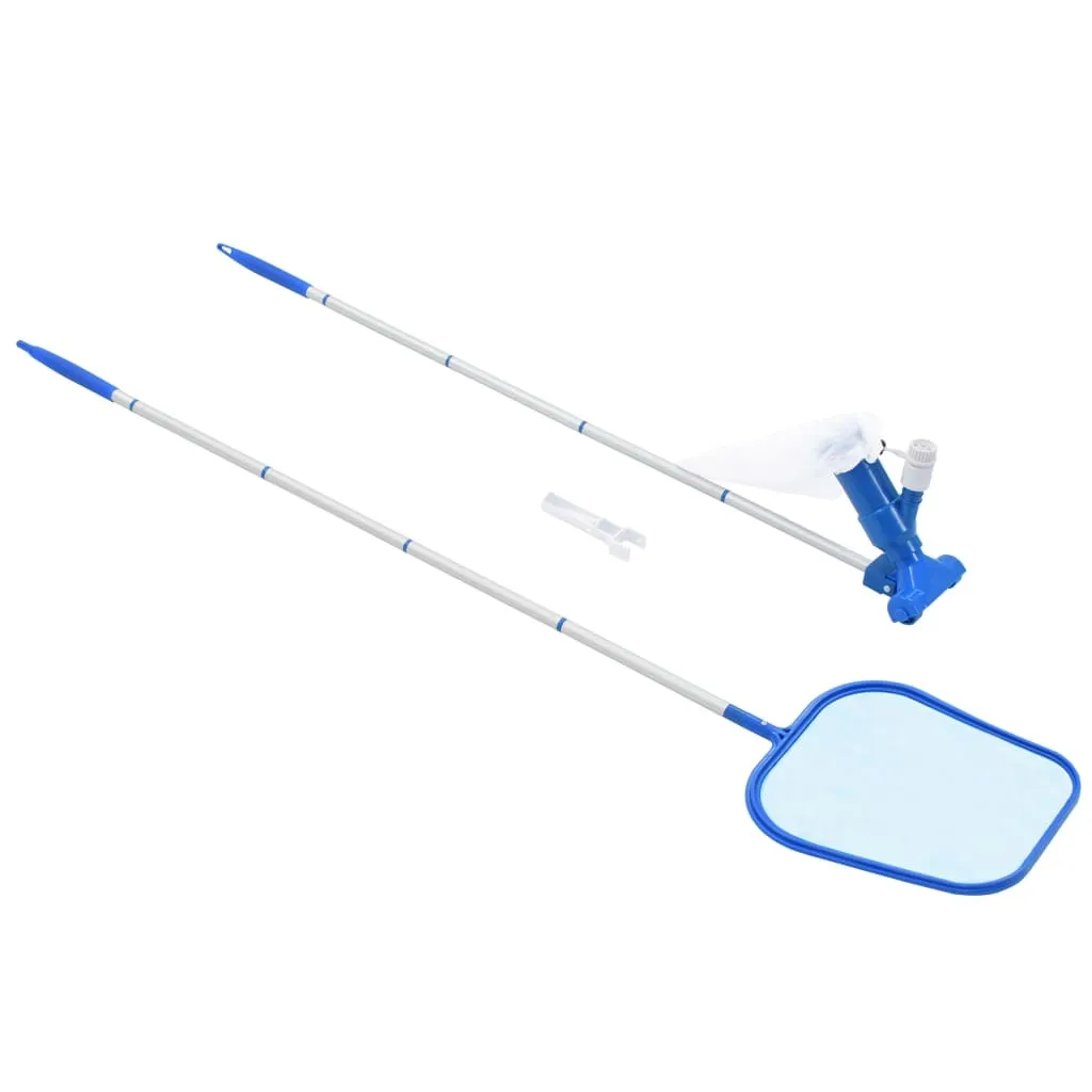 Kit vidaXL 91741 per Pulizia Piscina Fuori Terra - Skimmer e Vacuum