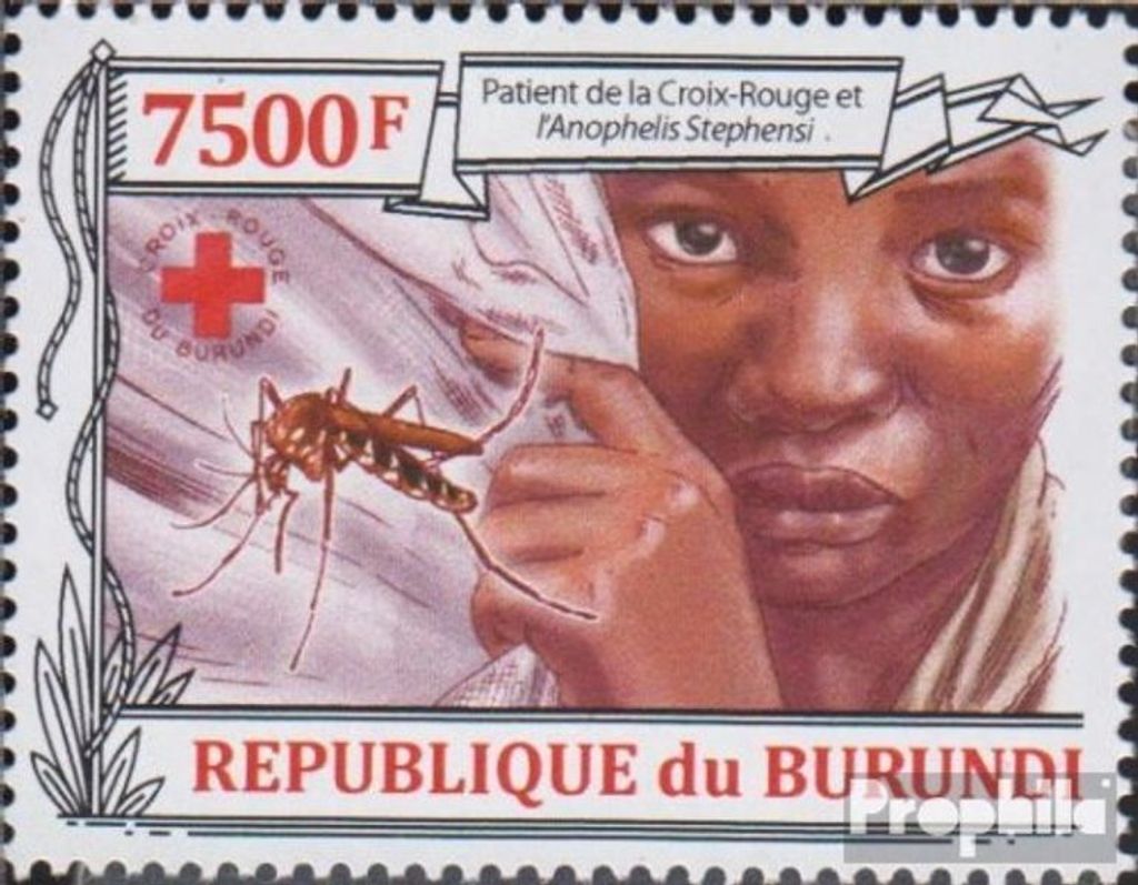 Briefmarken Burundi 2013 Mi 3162 (kompl.Ausg.) postfrisch Malariabekämpfung