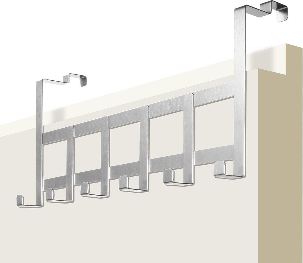 Kleiderhaken aus Edelstahl, antirutsch, space-saving, Innen Produktbild 
