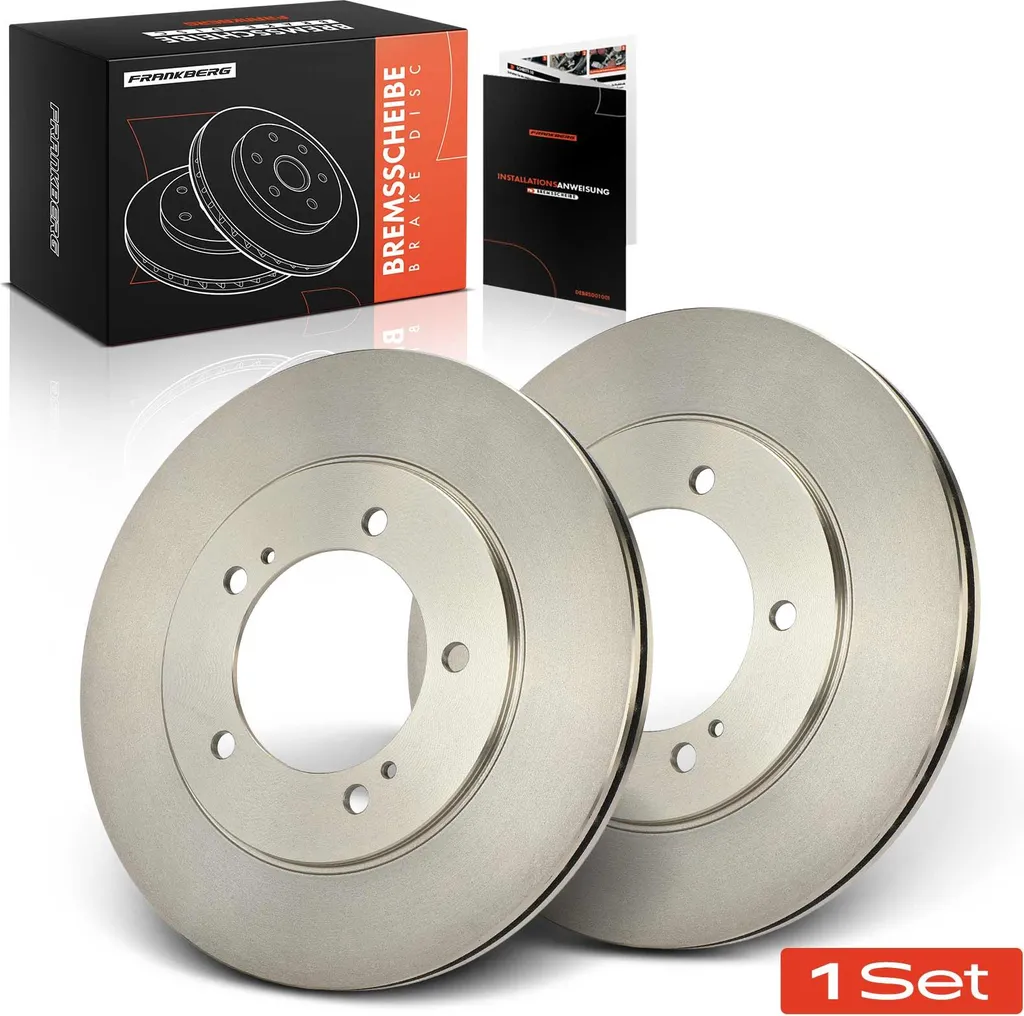 Jeu de disques de frein ventilés avant Suzuki Grand Vitara FT HT