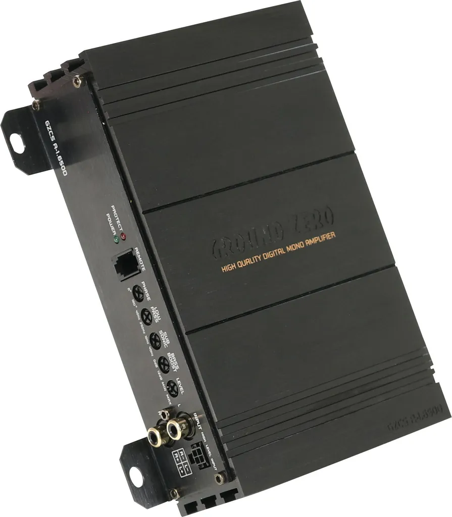 Amplificateur Monophonique GZCS A-1.650D pour Subwoofer de Voiture 1 Canal
