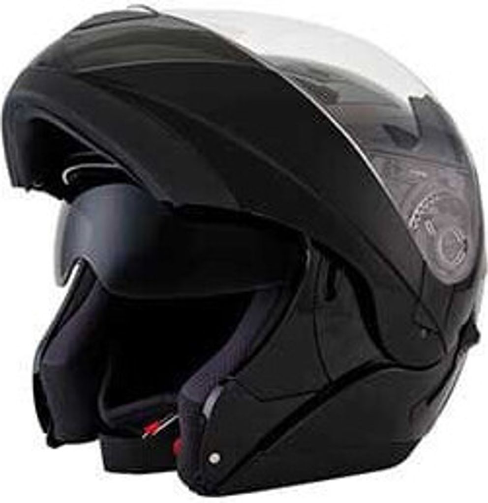 KYT Convair Plain Klapphelm Grösse: M (57/58), Farbe: Schwarz