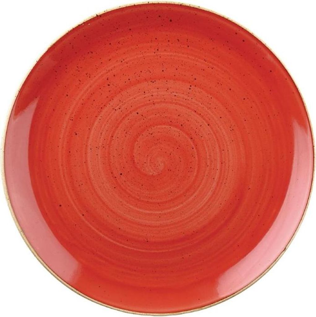 Churchill Stonecast Coupe-Schüsseln, Beerenrot, 182 mm, (12 Stück)