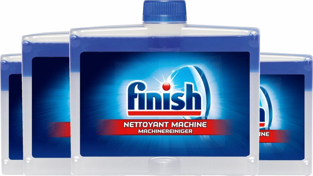 Finish Integral Maschinenreiniger Normal Geschirrspüler - 4x 250 ml - Vorteilspack