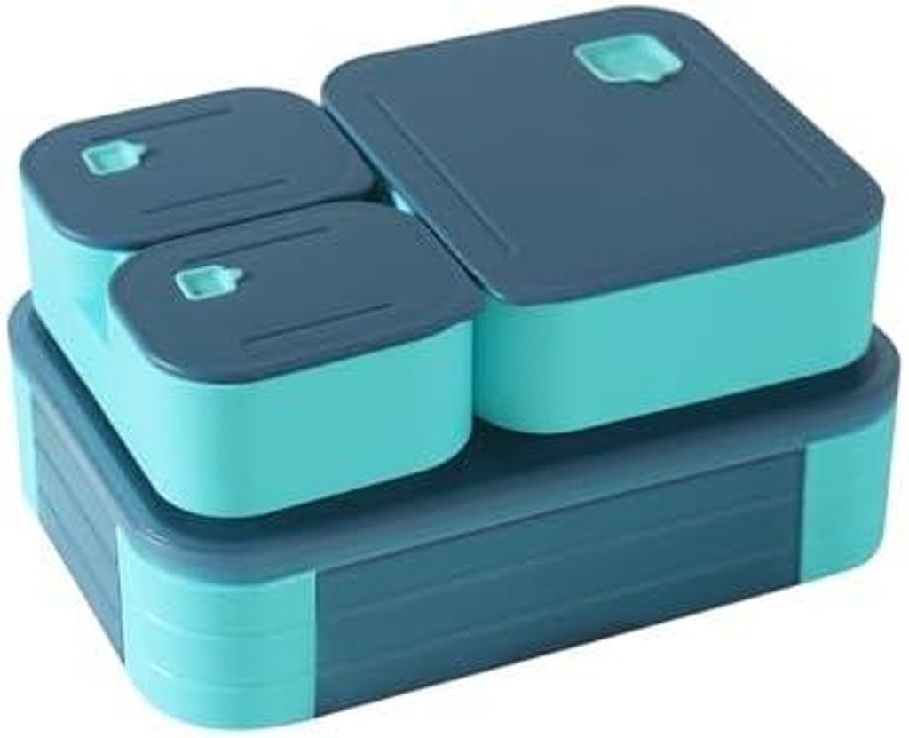 Brotdose mit Fächern - 1100ml Lunchbox Kinder - Produktbild 